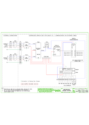 Image of GVLOPT007-WD Galaxy VL Remote Centralized display Kit Wiring