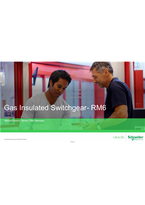 Obrázek Gas Insulated Switchgear - RM6