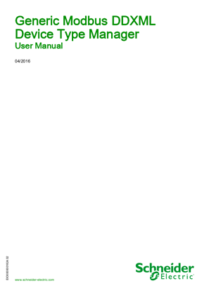 Image of Generic Modbus DDXML DTM