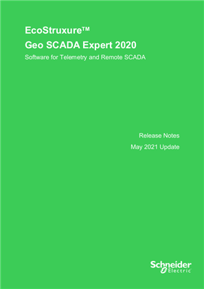 Image of Geo SCADA 2020 Release Notes Update 8 May 2021