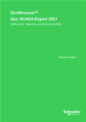 Image of Geo SCADA Expert 2021 Initial Release Notes