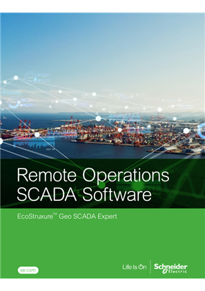 Image of EcoStruxure Geo SCADA Brochure A4