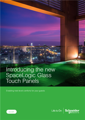 Bild von SpaceLogic Glass Touch Panel Brochure