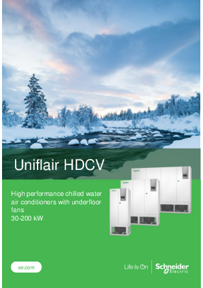 Immagine di Uniflair Room Cooling Chilled Water HDCV 30-200kW - brochure