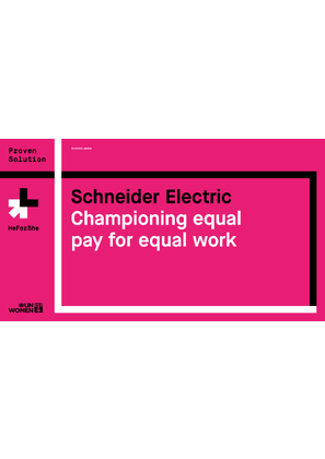 Image of He For She - Proven solution Schneider Electric