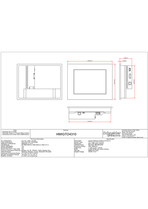 Image of HMIGTO4310_CAD