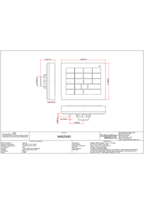 Image of HMIZKB1_2D_Drwng_PDF