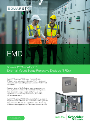 Image de EMD - Square D™ Surgelogic™ External Mount Surge Protective Devices (SPDs)