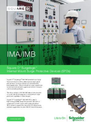 Image de IMA/IMB - Square D™ Surgelogic™ Internal Mount Surge Protective Devices (SPDs)