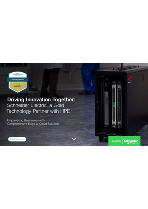 Image of Driving Innovation Together: Schneider Electric, a Gold Technology Partner with HPE