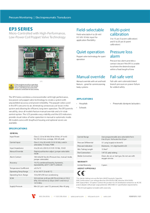 Image of EP3 Series Electropneumatic Transducers - Specification Sheet