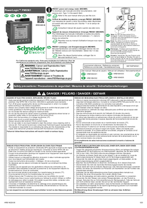 的映像 PowerLogic™ PM5561 - 说明书