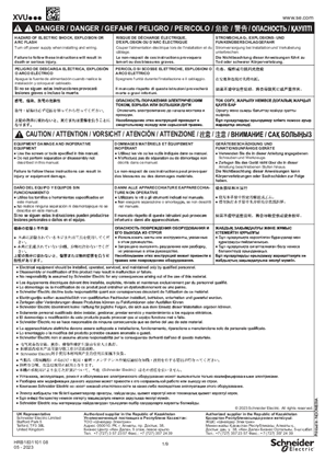 Image of XVU... Modular tower lights (Ø 60), Instrution Sheet