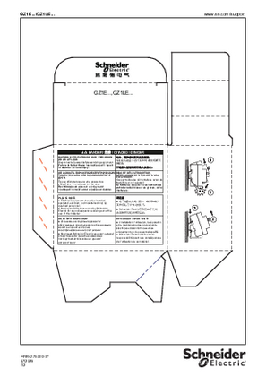 Image of EasyPact GZ1E… instruction sheet