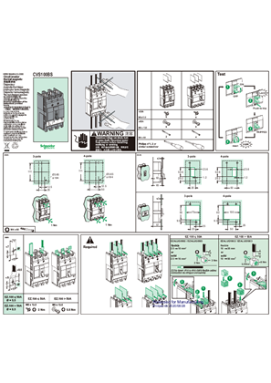 Image of CVS 100 BS instruction sheet Light