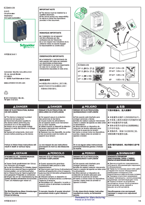 的映像 EasyPact EZD400-630 leaflet