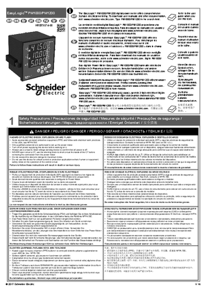Image of EasyLogic PM1000/PM1200 Installation Guide