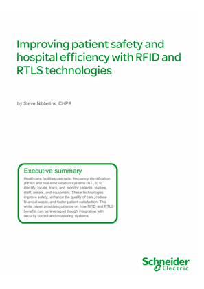 Image of Improving patient safety and hospital efficiency with RFID and RTLS technologies