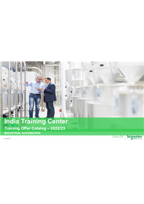 Image of India_Training Catalogue_Industrial Automation_2022