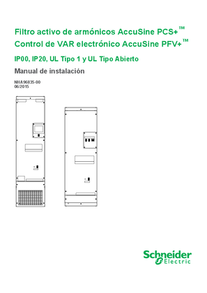 Imagen de Manual de instalación Accusine PCS+