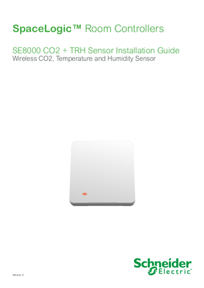 Image of Wireless CO2 + TRH Sensor Installation Sheet