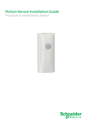 Image of ZigBee Pro Motion Sensor Installation