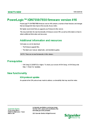 Image of ION7x50 V416 Firmware