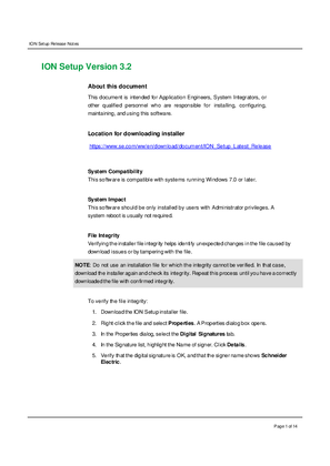 Imagen de ION Setup Release Notes - 2020 Archive