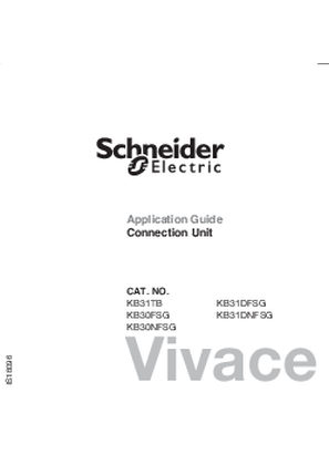 Image of Vivace use manual for 13A 250V FUSED CONNECTION UNIT