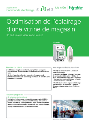 Image of Optimisation de l’éclairage d’une vitrine de magasin