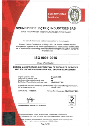 Bild von ISO9K USA Franklin Execution Centerr Certificate