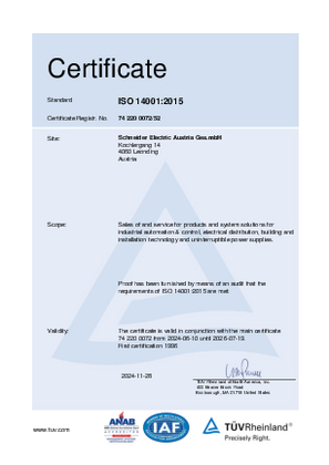 Image of Environmental management: ISO 14001 UZ Leonding EN