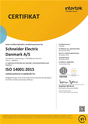 Billede af ISO 14001 (miljøledelse)