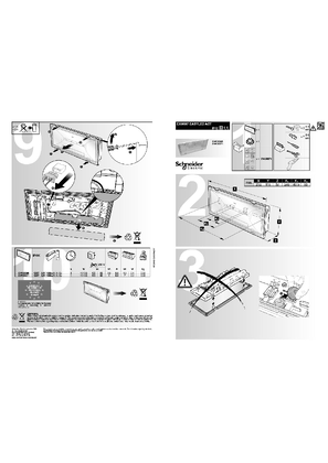 Image of Instruction sheet for Exiway Easyled
