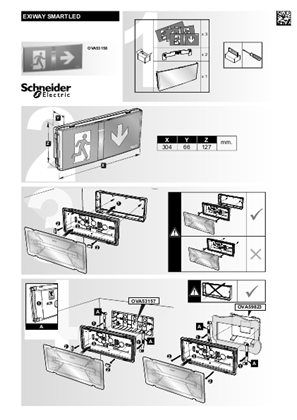 Image of Instruction sheet OVA53158 KIT SIGN/ISO DX+SX+BS