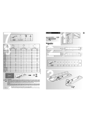 Image of Istruzioni per Everlux Power 58/3 e 70/3