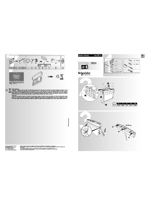 Imagine a Exiway- QUICK SIGNAL Emergency Exit Sign-Instruction Sheet (EN)
