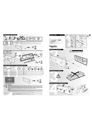 Imagine a EXIWAY Trend OVA4702n, Instruction sheet (en)
