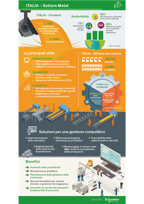 Immagine di Infografica Metal