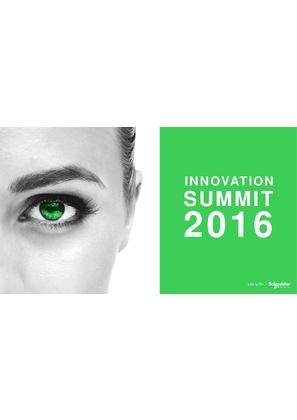 Image of Презентация главного исполнительного директора Schneider Electric на саммите Инноваций 2016 в Париже
