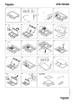 Image of Thorsman- UFB-700/900 Floor Outlet Box-User Guide (EN)