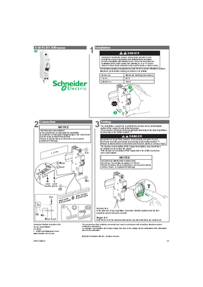 Image of Instruction Sheet HRB11380
