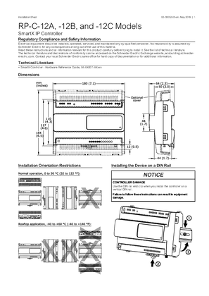 Imagem de Instruções dos Controladores RP-Cs
