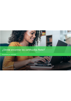 Imagen de Instructivo para encontrar los certificados RETIE