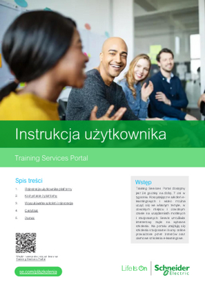 Obraz Instrukcja użytkownika Training Services Portal