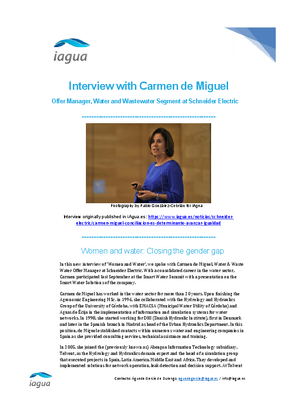 イメージ Interview with Carmen de Miguel