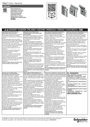 Imagen de Phase Separators Hoja de instrucciones