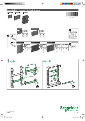 Image of Universal Grid Pragma/PrismaSeT XS-S/Resi9 installation sheet