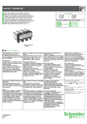 的映像 ComPacT NSX400-630 MicroLogic 5.3B 说明书
