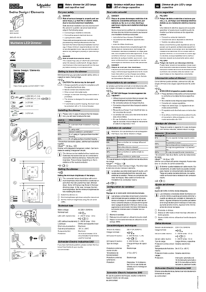 Obraz Sedna-Ściemniacz obrotowy do lamp LED oraz odbiorników pojemnościowych-Arkusz z instrukcją (pl)